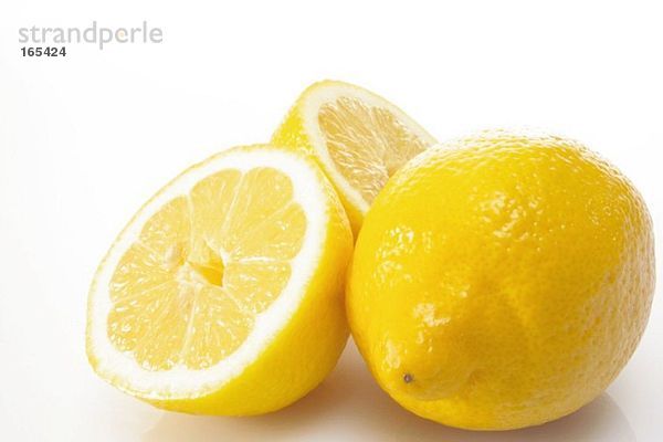 Frische Zitronen  Nahaufnahme