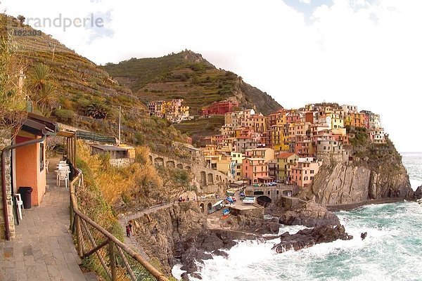 Cinque Terre Italien Ligurien Manarola Provinz La Spezia