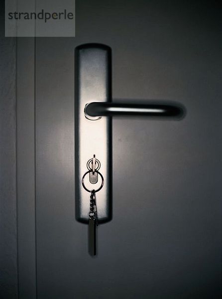 Schlüssel in einer Tür