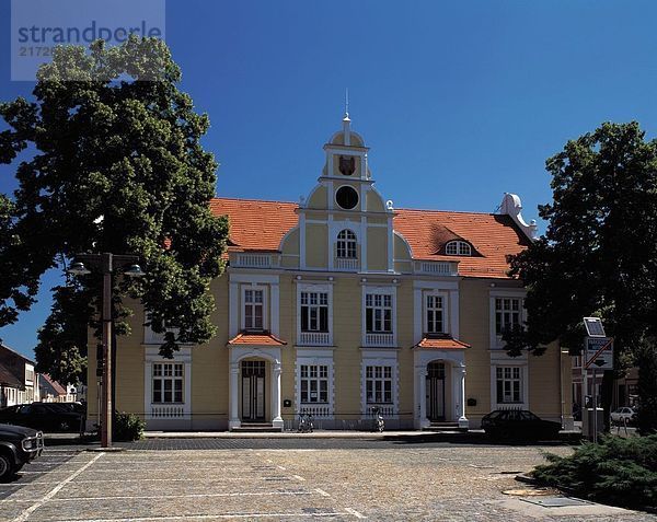 Fassade des Gebäudes  Brandenburg  Deutschland