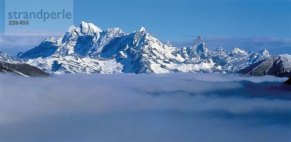 Panoramische Ansicht der Gebirge  China