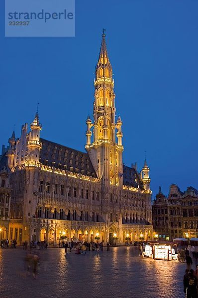 Fassade des Palais  Grand Palace  Brüssel  Belgien