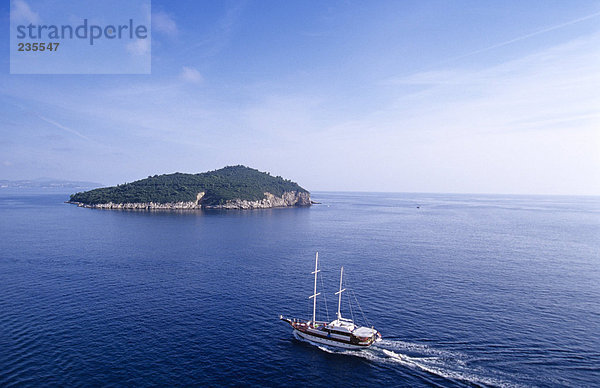 Kroatien  Dubrovnik  Gefangeneninsel