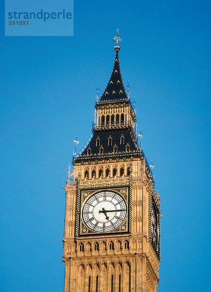 Anschnitt Europa schneiden Großbritannien London Hauptstadt Big Ben England