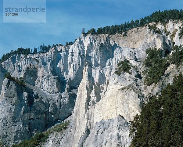 Felsbrocken Landschaftlich schön landschaftlich reizvoll Erde Steilküste Erosion Kalkstein