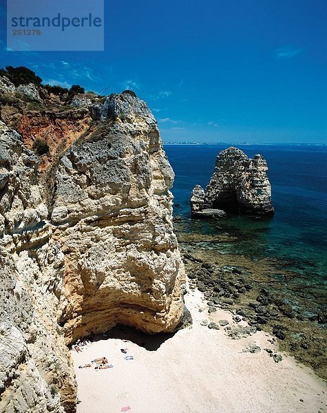 10122085  Algarve  Surf-Tor  Kliffufer  Portugal  Strand  Meer