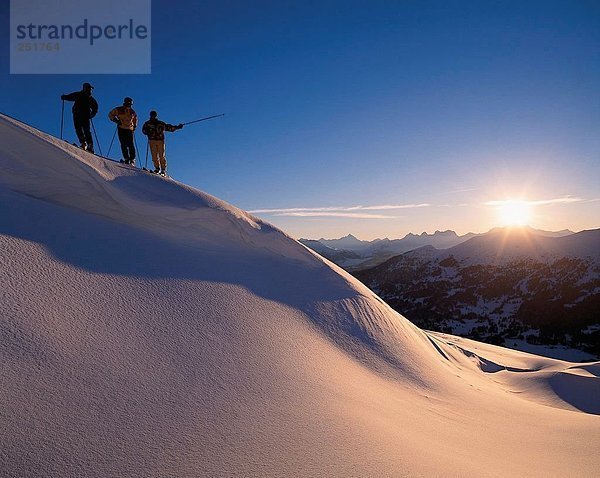 Wintersport Berg Winter Mann Sport Alpen 3 Kanton Graubünden