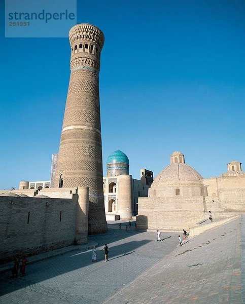 10522916  Buchara  Kalon Minarett  Moschee  Zentralasien  UNESCO  kulturelle Erbe von Welt  Usbekistan  Russland