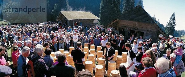 Berg Tradition Alpen Käse Berner Oberland Kanton Bern Folklore