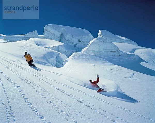 10409397  Wintersport  Sport  Winter  Sport  Action  Bernina Bereich  Graubünden  Graubünden  Persgletscher  Schweiz  Europa