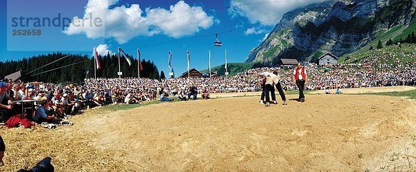 Panorama Europa Tradition Folklore Schweiz