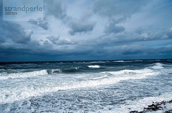 10655706  Surfen  Wellen  Dänemark  Europa  Küste  Meer  Natur  Norden  Seeland  Sturm  stormily  Wellen