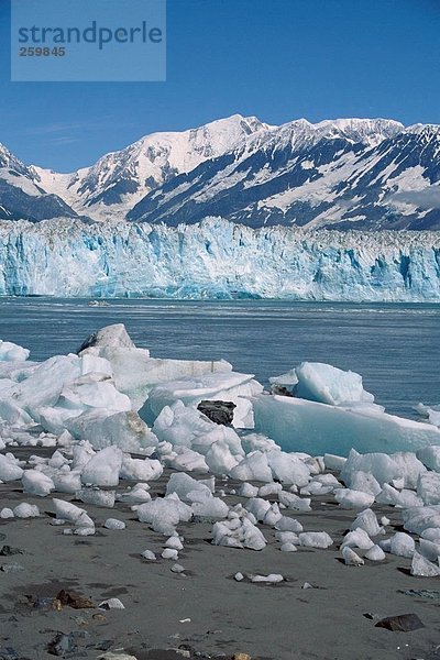 Reisen. Vereinigten Staaten von Amerika. Alaska. Hubbard-Gletscher.
