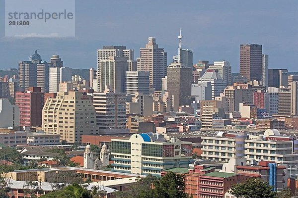 Cityscape gegen blauen Himmel  Durban  Südafrika