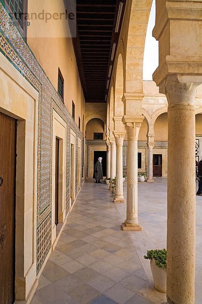 Innere der Moschee  Zaouia von Sidi Sahab  Nabeul  Tunesien