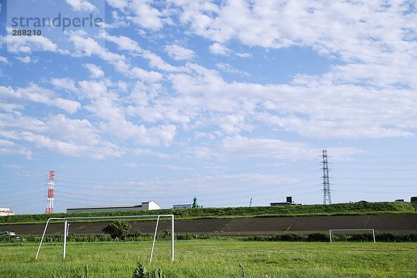 Eine japanische Fußballplatz