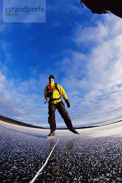 Ein Long-Distance Skater.