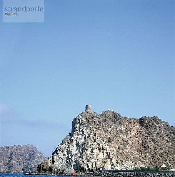 Fort auf Klippe  Muscat  Oman