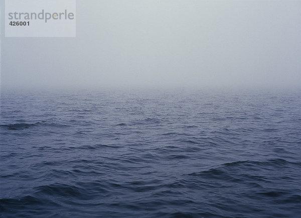 Nebel über offene Meer.