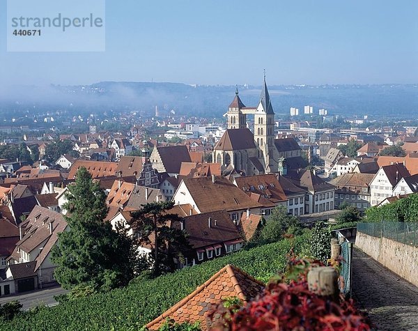 Luftbild der Stadt  Baden-Württemberg  Deutschland