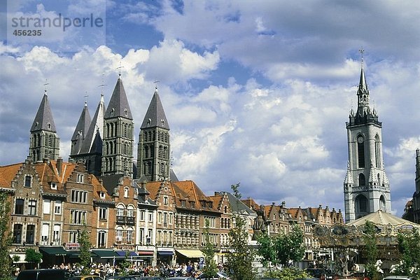 Himmel Gebäude Stadt Belgien Bewölkung bewölkt bedeckt