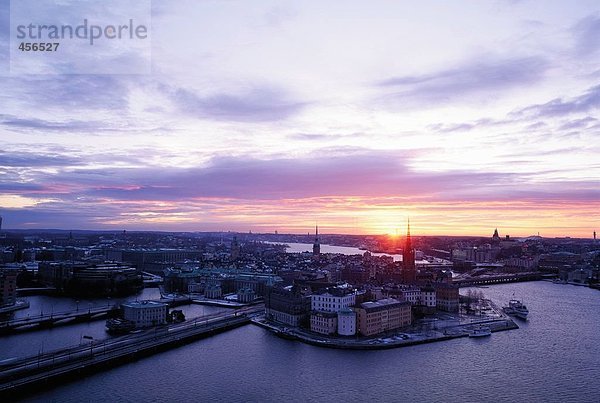 Sonnenuntergang über