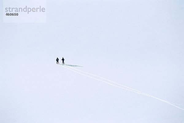 Skifahren in Svalbard Norwegen.