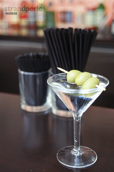 Ein trockener Martini.