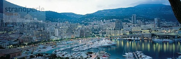 10634391  Berge  Dämmerung  Dämmerung  Hafen  Port  Monaco  Monte Carlo  Panorama  Stadt  Stadt  Stimmung
