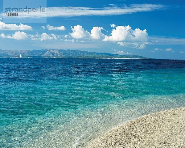 Strand Küste Meer Insel Adriatisches Meer Adria Mittelmeer Weichheit