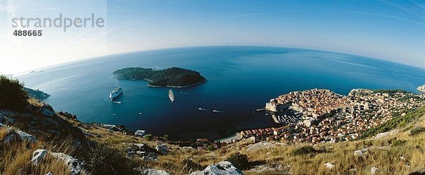 10653382  Old Town  Dalmatien  Dubrovnik  historischen  Kroatien  Küste  Landschaft  Meer  Panorama  Panorama  Stadt  Stadt  Überblick  U