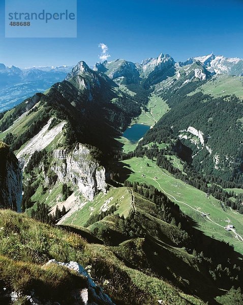 Berg Alpen sehen blicken