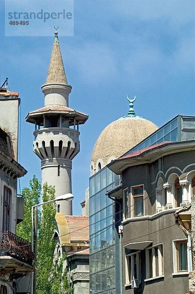 Minarett Moschee in der Stadt  Constanta  Rumänien