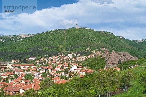 Hohe Angel Ansicht der Stadt Belogradtschik  Vidin  Rumänien
