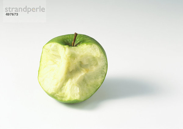 Halb gegessener Apfel