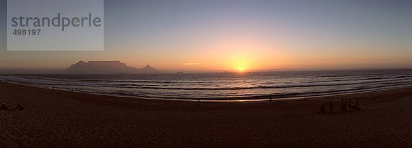 Südafrika  Westkap  Küste im Morgengrauen