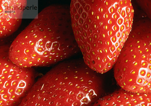 Erdbeeren  Nahaufnahme