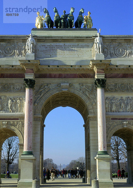 Frankreich  Paris  Arc de Carrousel