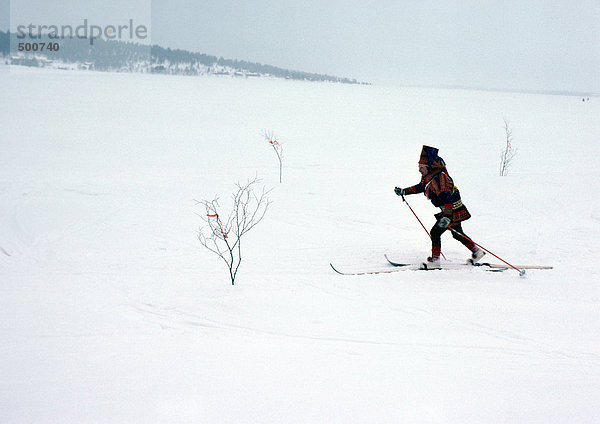 Finnland  Saami Skilanglauf