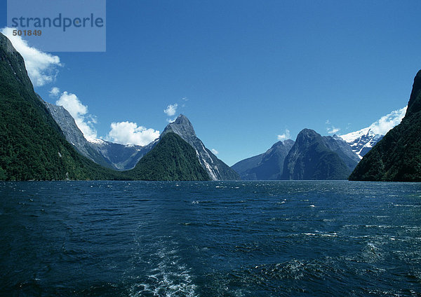 Neuseeland  Fjorde