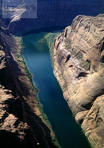 Colorado  Colorado River durch den Grand Canyon  Luftaufnahme