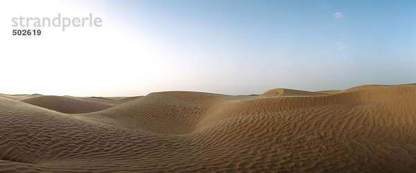 Tunesien  Sanddünen  Panoramablick