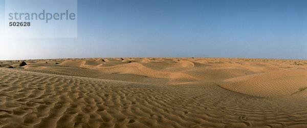 Tunesien  Wüste  Panoramablick