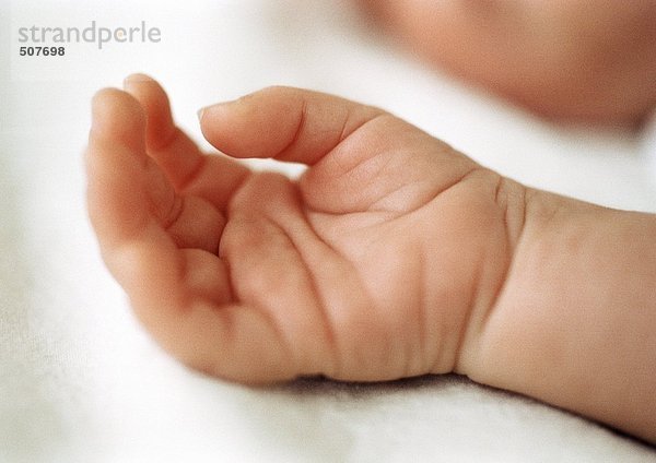 Baby's hand  close-up