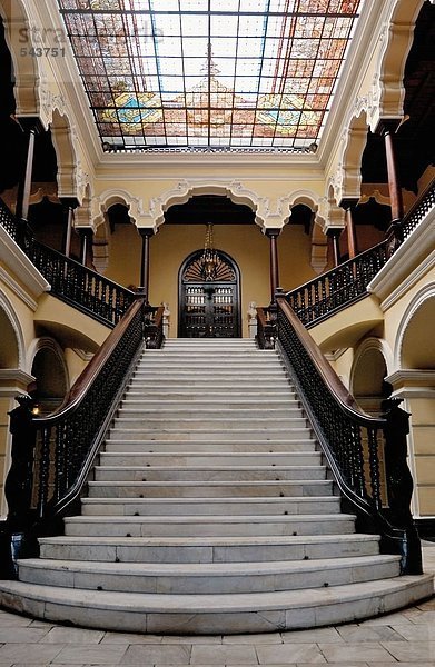 Treppe im Palast  Erzbischöfe Palace  Lima  Lima Provinz  Region Lima  Peru