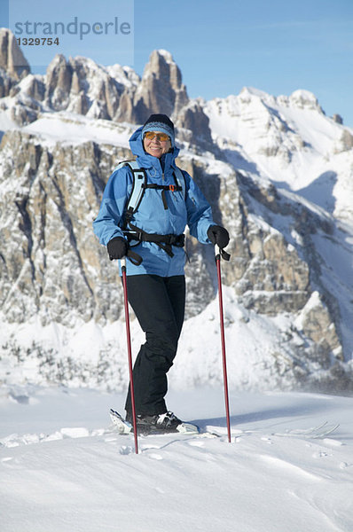 Italien  Dolomiten  Skifahren für Frauen