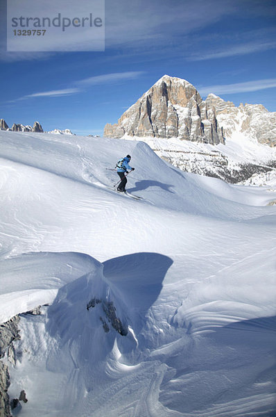 Italien  Dolomiten  Skifahren für Frauen