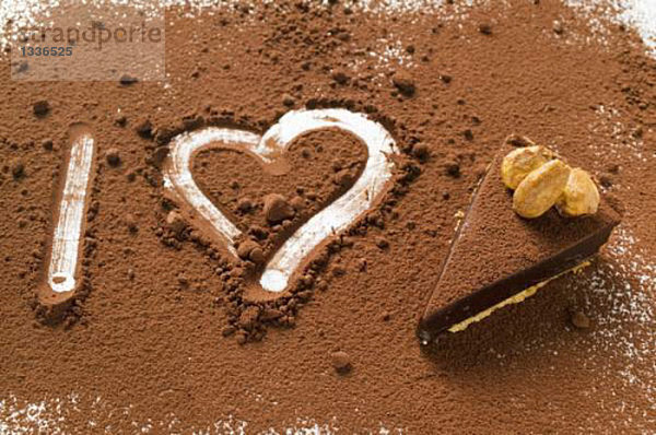 Ich liebe Schokoladentorte (Symbolbild)