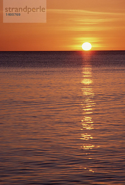 Umgebung & Natur. Ocean. Sonnenuntergang. Australien.