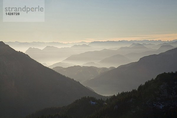 Deutschland  Bayern  Chiemgauer Alpen  Berglandschaft